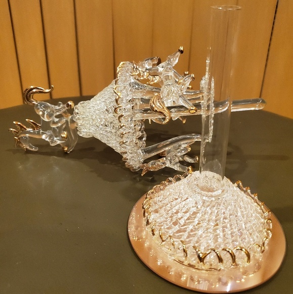 Blown Glass Carosel - Picture 5 of 5